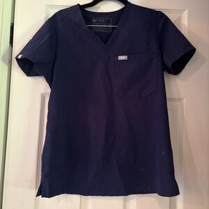 FIGS Navy Blue Shirt